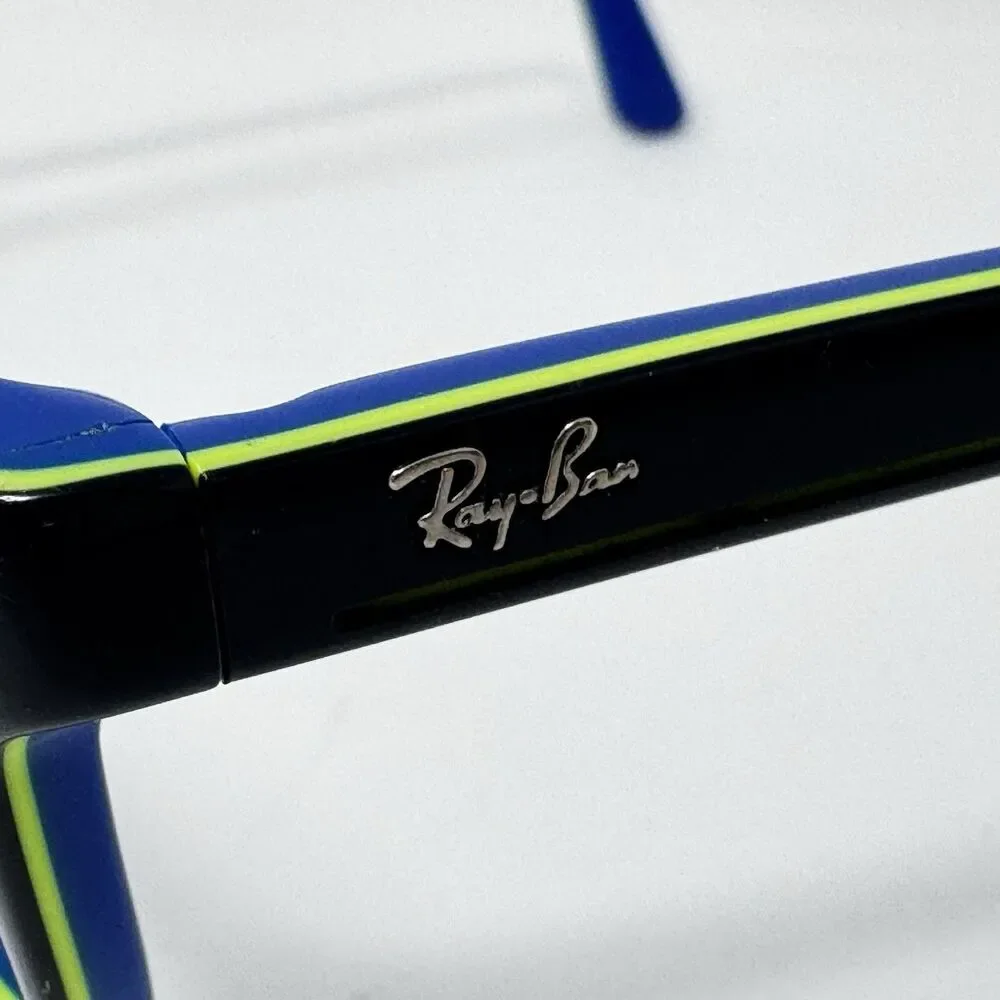 Ray-Ban RB1536 3600 Dark Grey Blue Kids Eyeglass Frames 48-16-130 Authentic (B)